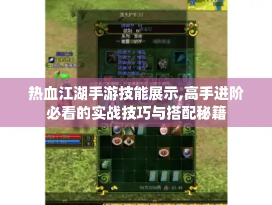 热血江湖手游技能展示,高手进阶必看的实战技巧与搭配秘籍