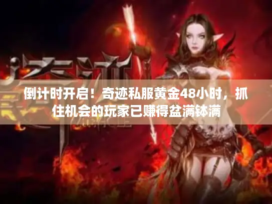 倒计时开启！奇迹私服黄金48小时，抓住机会的玩家已赚得盆满钵满