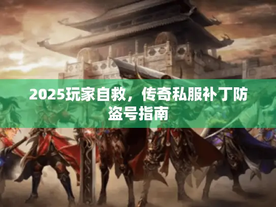2025玩家自救，传奇私服补丁防盗号指南