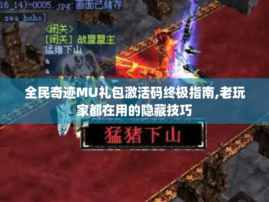 全民奇迹MU礼包激活码终极指南,老玩家都在用的隐藏技巧