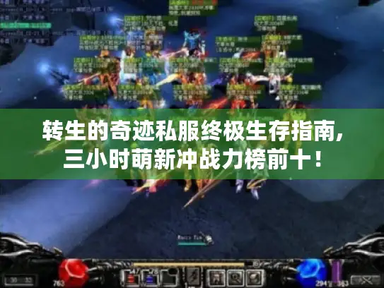 转生的奇迹私服终极生存指南,三小时萌新冲战力榜前十！