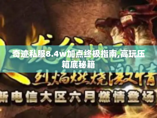 奇迹私服8.4w加点终极指南,高玩压箱底秘籍