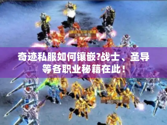 奇迹私服如何镶嵌?战士、圣导等各职业秘籍在此！