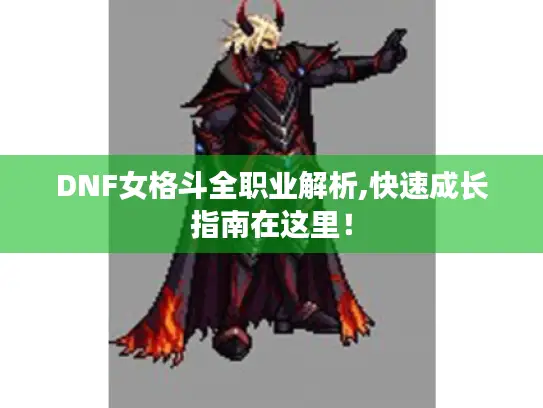 DNF女格斗全职业解析,快速成长指南在这里! DNF女格斗全职业解析,快速成长指南在这里!