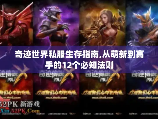 奇迹世界私服生存指南,从萌新到高手的12个必知法则 奇迹世界私服生存指南,从萌新到高手的12个必知法则
