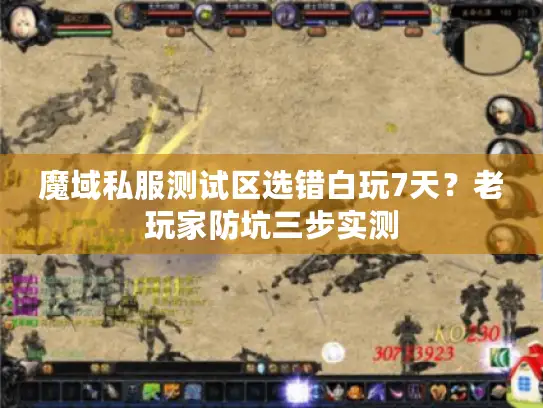 魔域私服测试区选错白玩7天?老玩家防坑三步实测 魔域私服测试区选错白玩7天?老玩家防坑三步实测