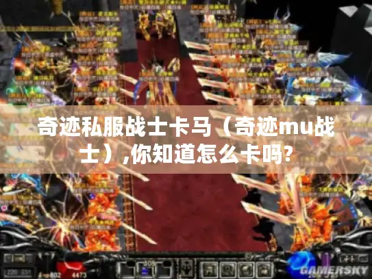 奇迹私服战士卡马（奇迹mu战士）,你知道怎么卡吗?