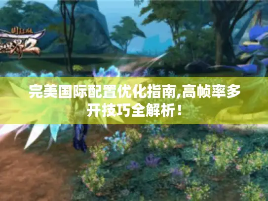 完美国际配置优化指南,高帧率多开技巧全解析！