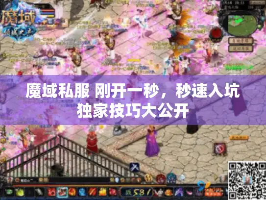 魔域私服 刚开一秒，秒速入坑独家技巧大公开