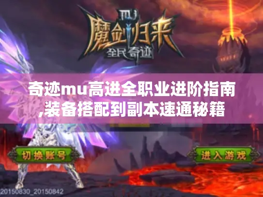 奇迹mu高进全职业进阶指南,装备搭配到副本速通秘籍