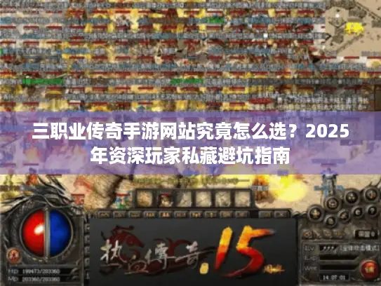 三职业传奇手游网站究竟怎么选？2025年资深玩家私藏避坑指南