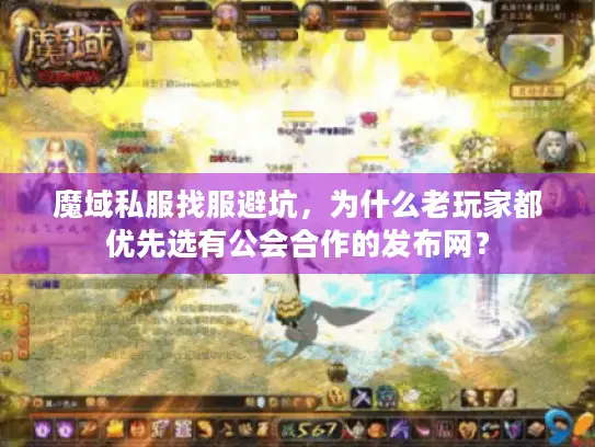 魔域私服找服避坑，为什么老玩家都优先选有公会合作的发布网？