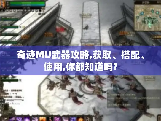 奇迹MU武器攻略,获取、搭配、使用,你都知道吗? 奇迹MU武器攻略,获取、搭配、使用,你都知道吗?