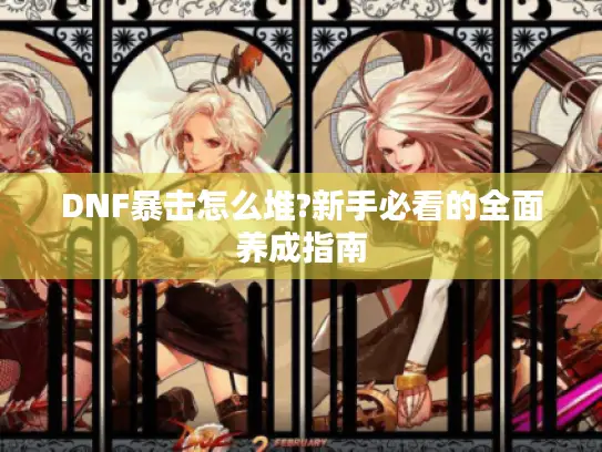 DNF暴击怎么堆?新手必看的全面养成指南