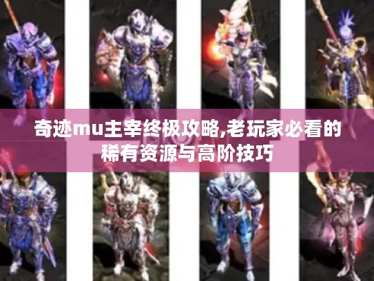 奇迹mu主宰终极攻略,老玩家必看的稀有资源与高阶技巧