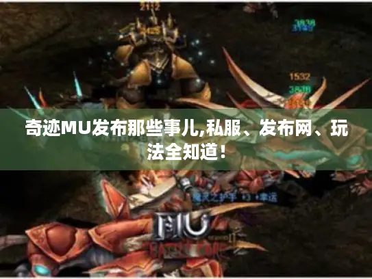 奇迹MU发布那些事儿,私服、发布网、玩法全知道！