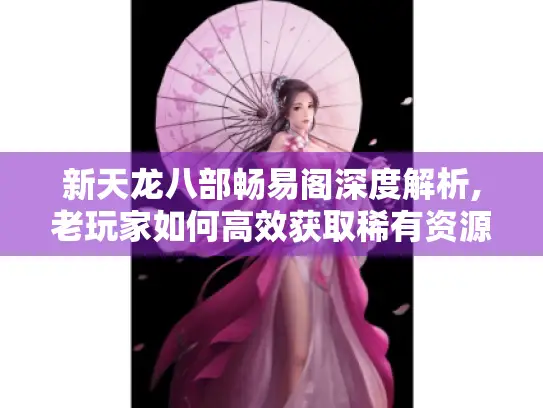 新天龙八部畅易阁深度解析,老玩家如何高效获取稀有资源