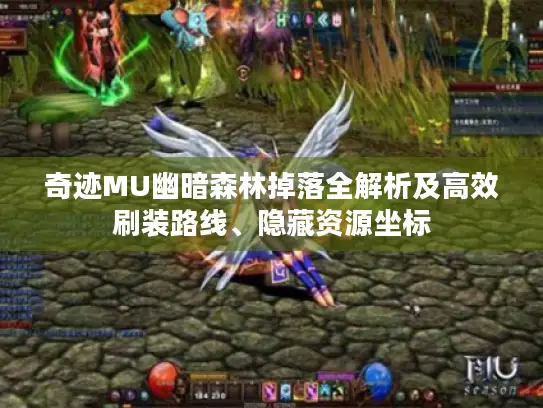 奇迹MU幽暗森林掉落全解析及高效刷装路线、隐藏资源坐标 奇迹MU幽暗森林掉落全解析及高效刷装路线、隐藏资源坐标