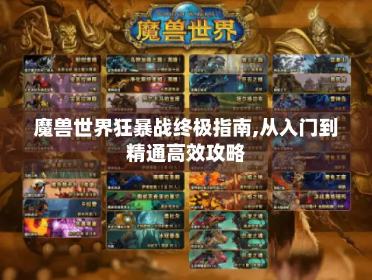 魔兽世界狂暴战终极指南,从入门到精通高效攻略