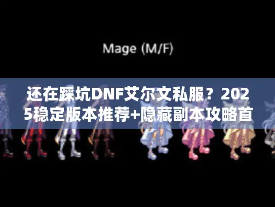 还在踩坑DNF艾尔文私服？2025稳定版本推荐+隐藏副本攻略首发