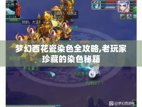 梦幻西花瓷染色全攻略,老玩家珍藏的染色秘籍