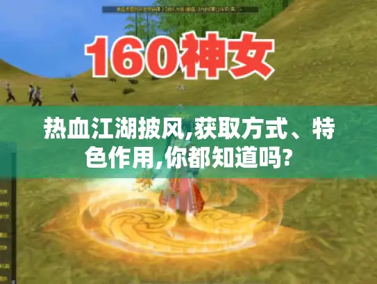热血江湖披风,获取方式、特色作用,你都知道吗?