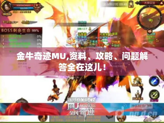 金牛奇迹MU,资料、攻略、问题解答全在这儿! 金牛奇迹MU,资料、攻略、问题解答全在这儿!