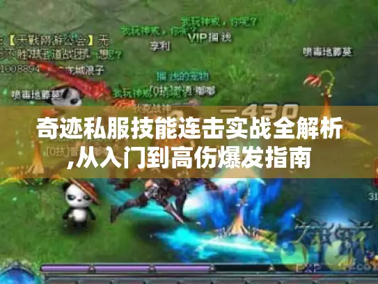 奇迹私服技能连击实战全解析,从入门到高伤爆发指南
