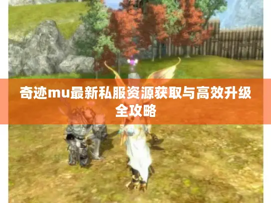 奇迹mu最新私服资源获取与高效升级全攻略