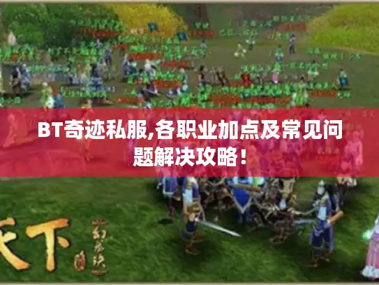BT奇迹私服,各职业加点及常见问题解决攻略！