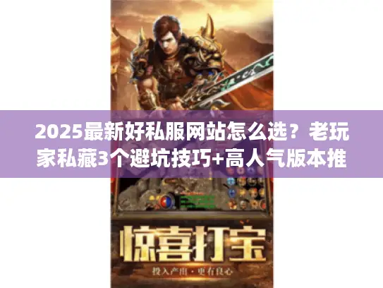 2025最新好私服网站怎么选?老玩家私藏3个避坑技巧+高人气版本推荐 2025最新好私服网站怎么选?老玩家私藏3个避坑技巧+高人气版本推荐