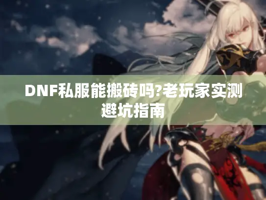 DNF私服能搬砖吗?老玩家实测避坑指南 DNF私服能搬砖吗?老玩家实测避坑指南