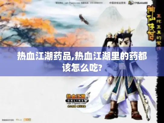 热血江湖药品,热血江湖里的药都该怎么吃?