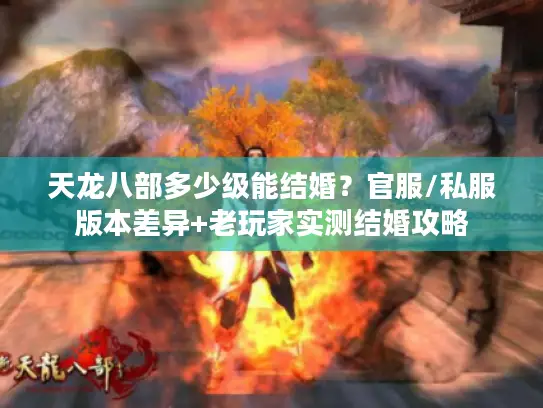 天龙八部多少级能结婚?官服/私服版本差异+老玩家实测结婚攻略 天龙八部多少级能结婚?官服/私服版本差异+老玩家实测结婚攻略