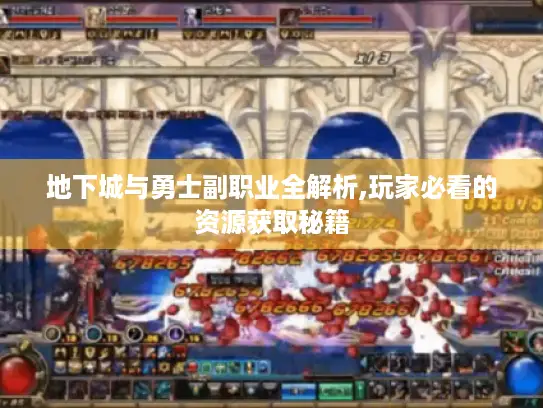 地下城与勇士副职业全解析,玩家必看的资源获取秘籍