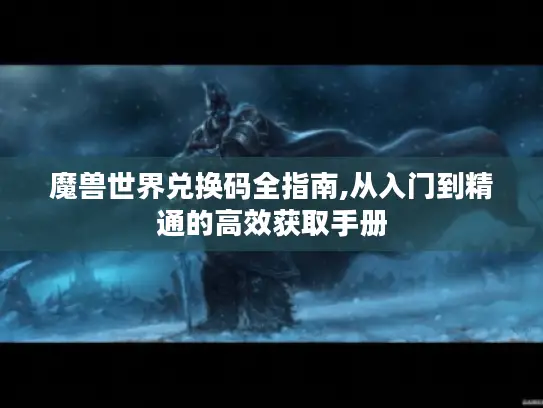 魔兽世界兑换码全指南,从入门到精通的高效获取手册