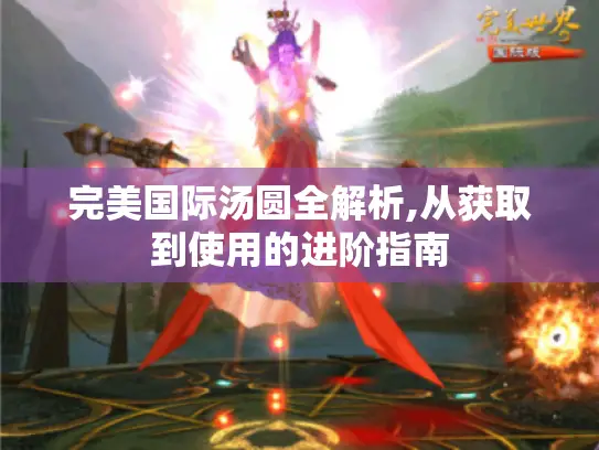 完美国际汤圆全解析,从获取到使用的进阶指南