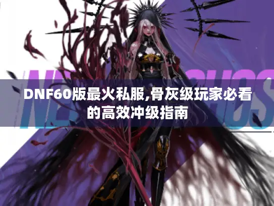 DNF60版最火私服,骨灰级玩家必看的高效冲级指南