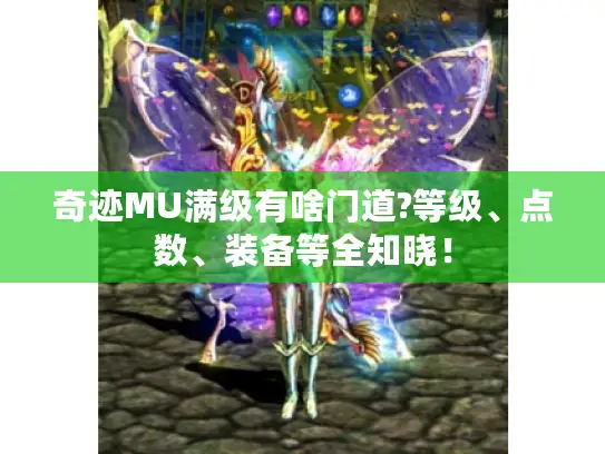 奇迹MU满级有啥门道?等级、点数、装备等全知晓！