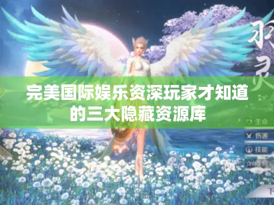 完美国际娱乐资深玩家才知道的三大隐藏资源库