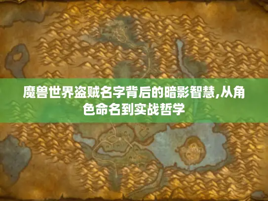 魔兽世界盗贼名字背后的暗影智慧,从角色命名到实战哲学