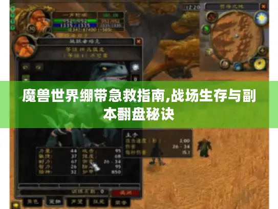 魔兽世界绷带急救指南,战场生存与副本翻盘秘诀
