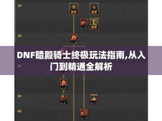 DNF暗殿骑士终极玩法指南,从入门到精通全解析