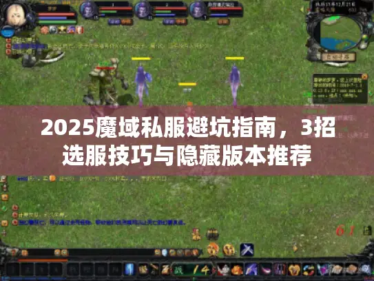 2025魔域私服避坑指南，3招选服技巧与隐藏版本推荐