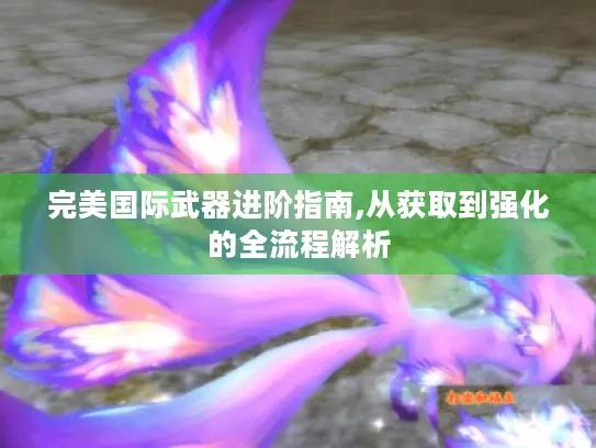 完美国际武器进阶指南,从获取到强化的全流程解析 完美国际武器进阶指南,从获取到强化的全流程解析