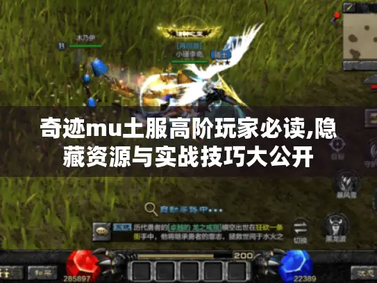 奇迹mu土服高阶玩家必读,隐藏资源与实战技巧大公开