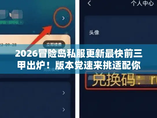 2026冒险岛私服更新最快前三甲出炉!版本党速来挑适配你的那款 2026冒险岛私服更新最快前三甲出炉!版本党速来挑适配你的那款