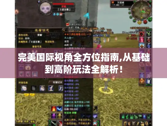 完美国际视角全方位指南,从基础到高阶玩法全解析！