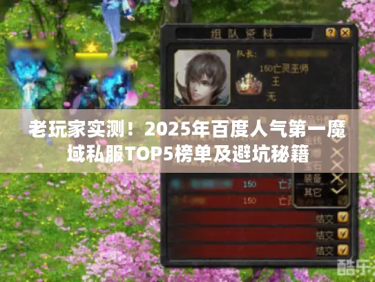 老玩家实测!2025年百度人气第一魔域私服TOP5榜单及避坑秘籍 老玩家实测!2025年百度人气第一魔域私服TOP5榜单及避坑秘籍