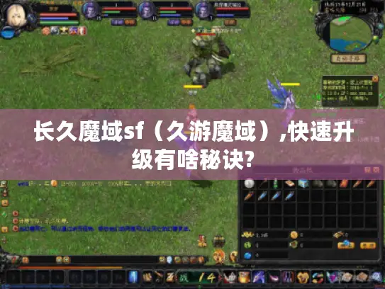 长久魔域sf(久游魔域),快速升级有啥秘诀? 长久魔域sf(久游魔域),快速升级有啥秘诀?